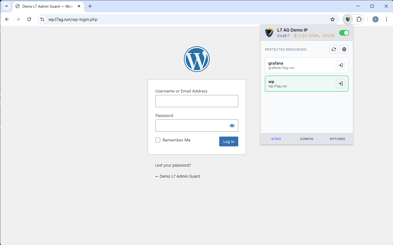 WordPress Login
